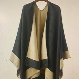 Pretty cape casual cover up loose fit